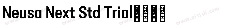 Neusa Next Std Trial字体转换